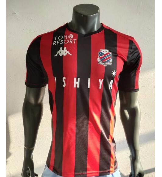 Player Version Hokkaido Consadole Sapporo Home Kit Soccer Jersey 2020/21